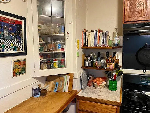 Upstairs kitchen