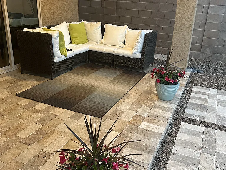 Back patio