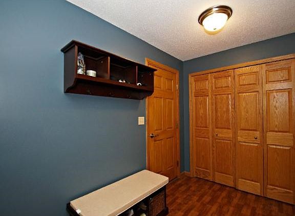 This large foyer greets you as you enter the house complete with large coat closet for storage.