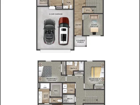 Claire Plan, Valley Ridge Estates