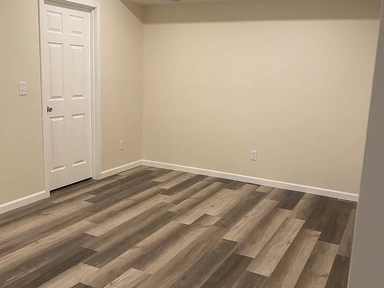 One view of the large living room.