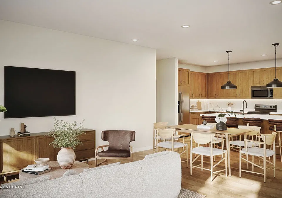 Expansive open-concept layouts bring warmth and sophistication to everyday living and intimate evenings at home.
