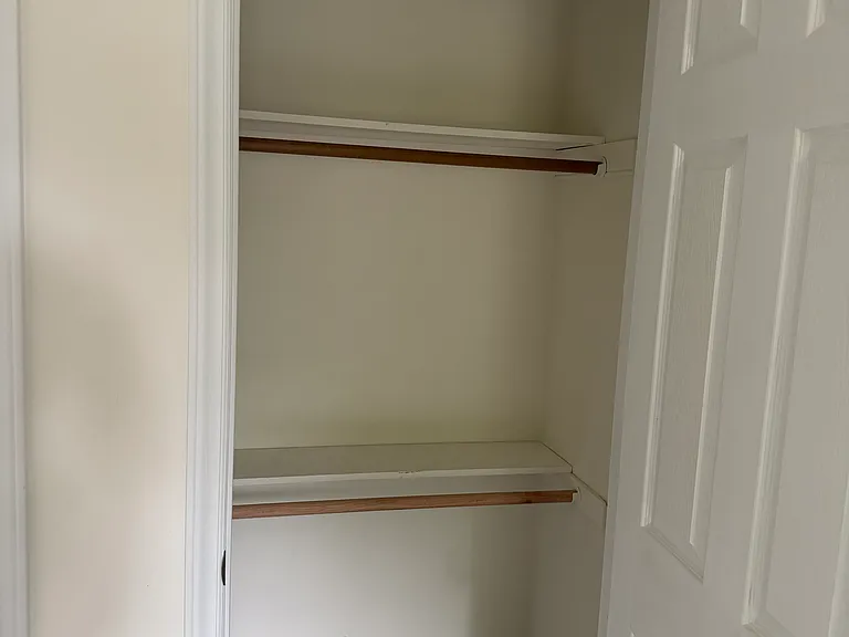 Downstairs bedroom closet