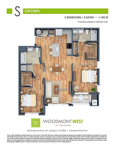 Floor plan Sonoma