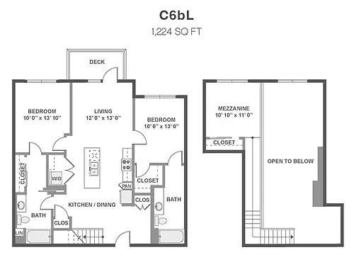 Floor plan C6bL