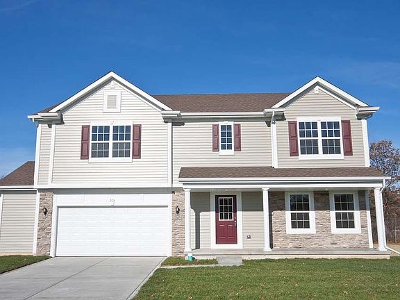 The Brookfield with 2 Car Side Ext. Garage