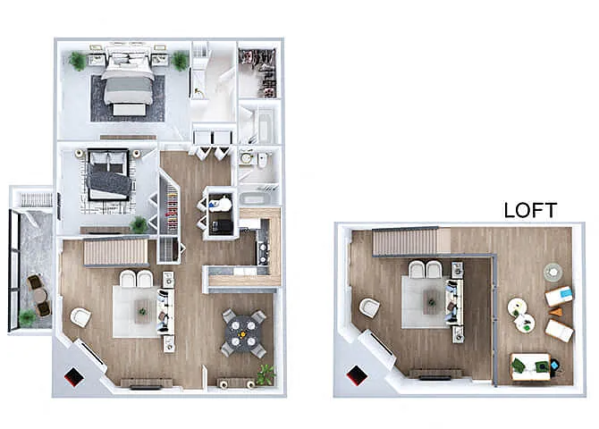 Floor plan B2 Loft