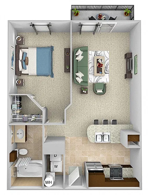 Floor plan A2