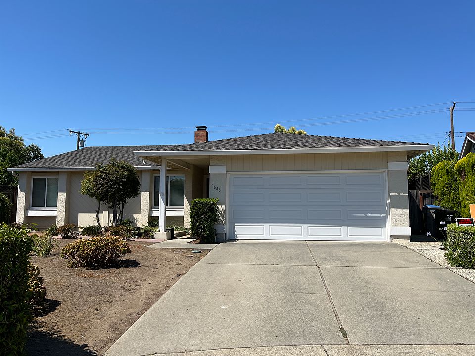 Front view of the house