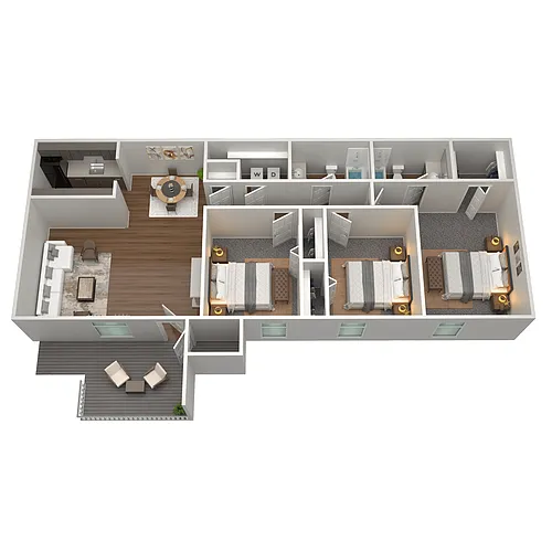 Floor plan C2 - Lakeside