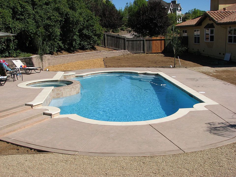the pool