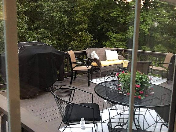 Back Deck, off kitchen