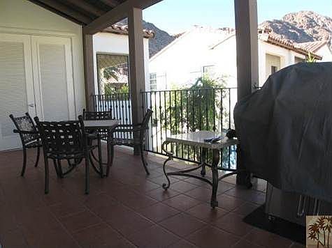 On of two balconies.  This one is off the living/dining room.