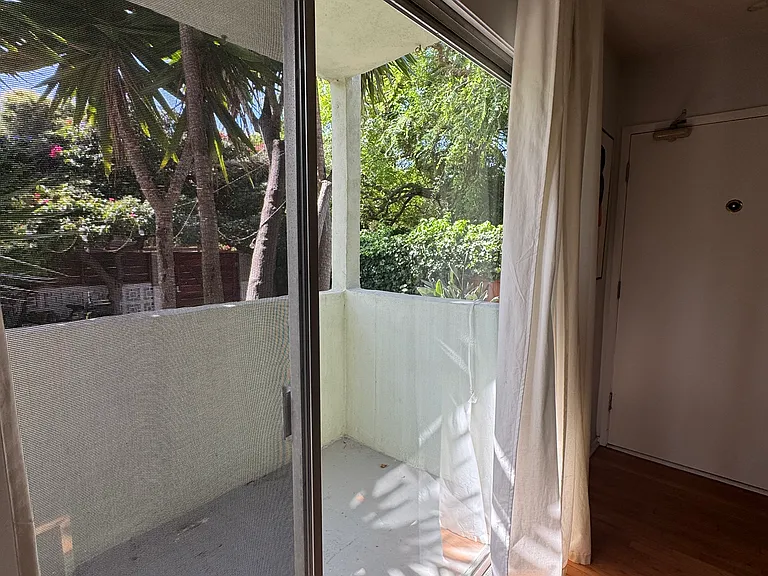 Living room balcony