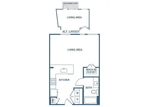 Floor plan S1 ESSENTIAL LIVING