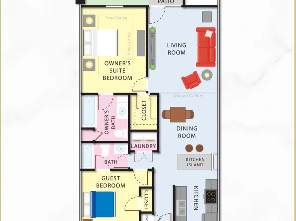 Aurora Plan, Sanctuary Cottages at Twin Church