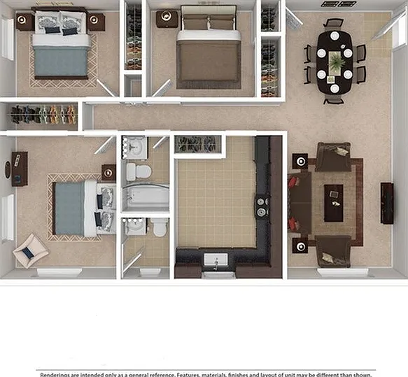 Lakeview 3BD 2Bath 1030sqft Lakeview 3BD 2Bath 1030sqft