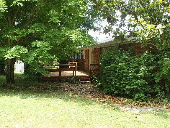 Back of Home and Deck off Kitchen