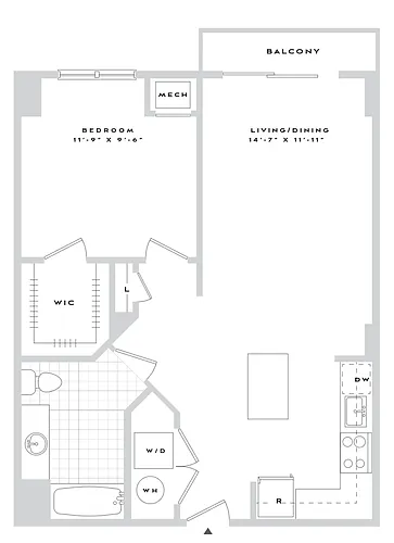 Floor plan B2-A07