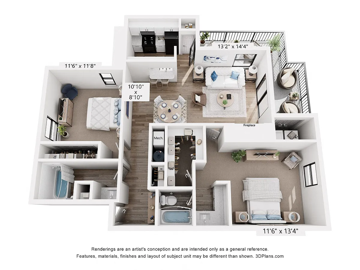 Floor plan B4