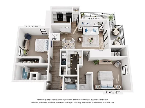Floor plan B4