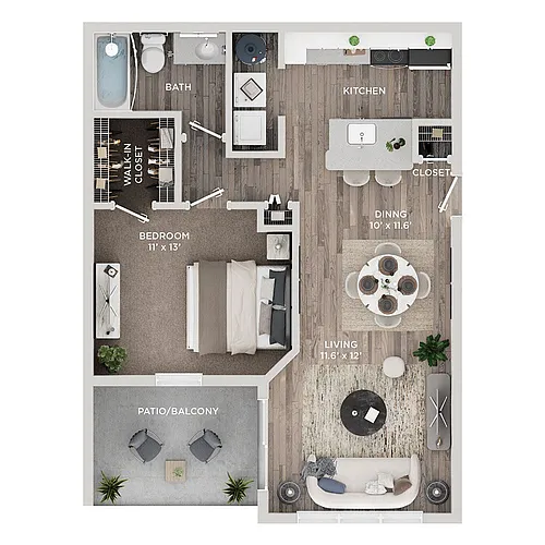 Floor plan A
