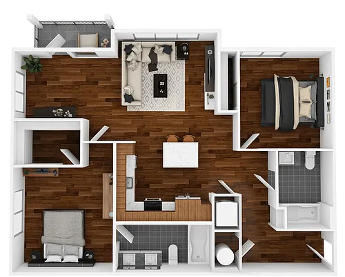Floor plan B2A