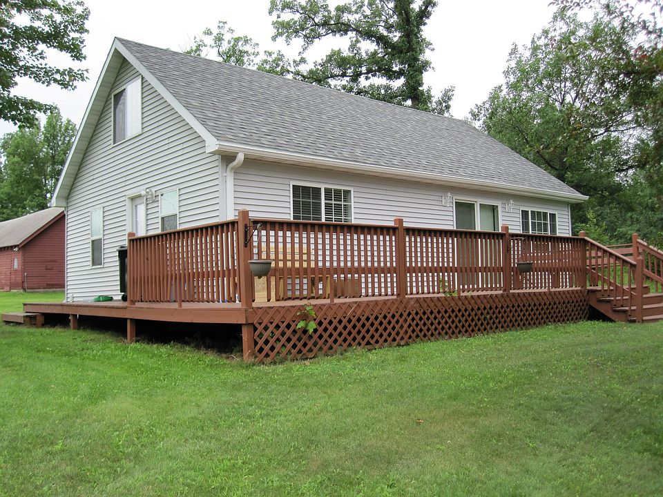 Front part of home and Deck