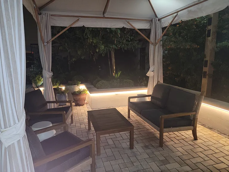Covered area