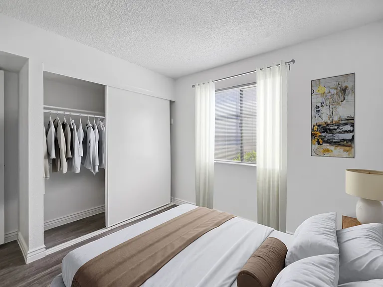 2 Bedroom - Spare bedroom with a lot of natural light.