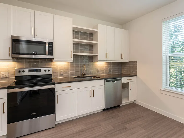 Kitchen with Stainless Steel Appliances