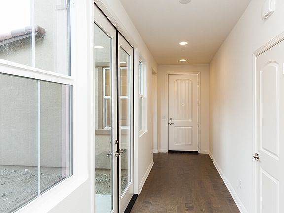Entry Corridor & French Courtyard Doors