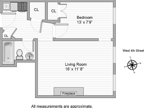 2nd image of 317 W 4th St #3