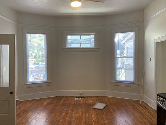 Refinished Hardwood Floors in the Living Room