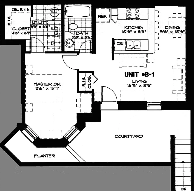1 bed, 699 sqft, $1,650 — Photo 2