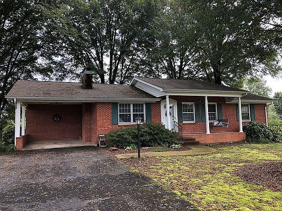 Paved front driveway