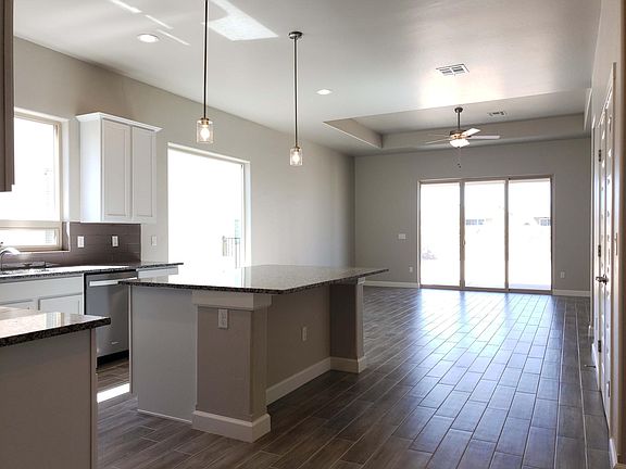 Entry to Kitchen & Living