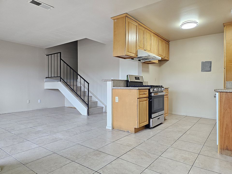 Kitchen and Living Room