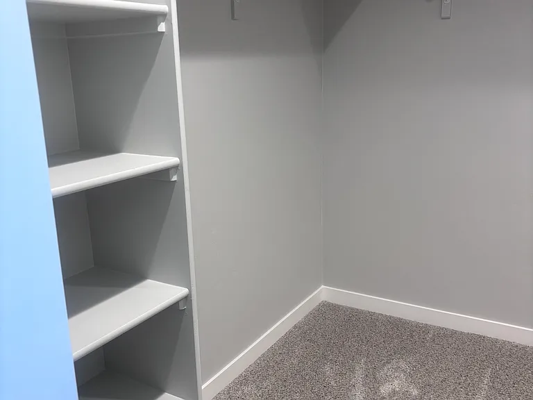 huge walk in closet