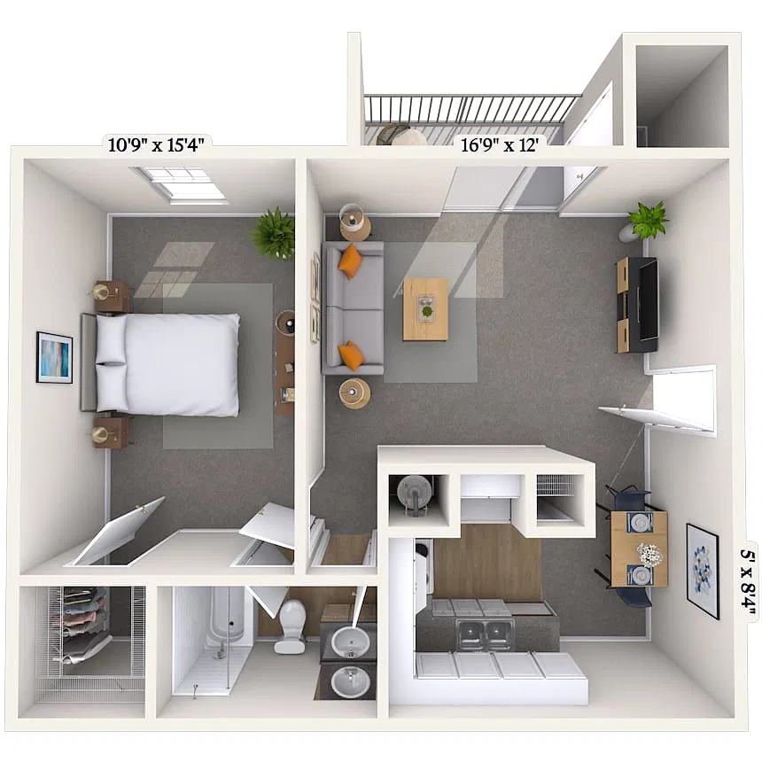 Floor plan The Birch