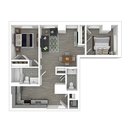 Floor plan The Merge (B13)