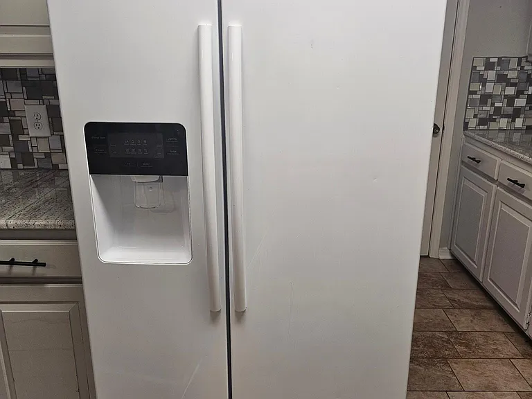 Large refrigerator.