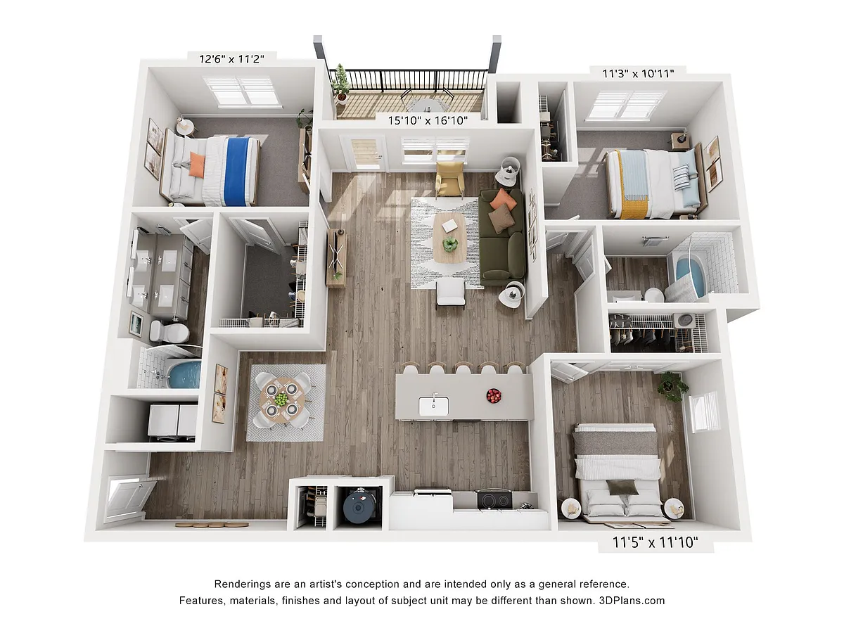 Floor plan C1