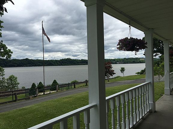 view from front porch