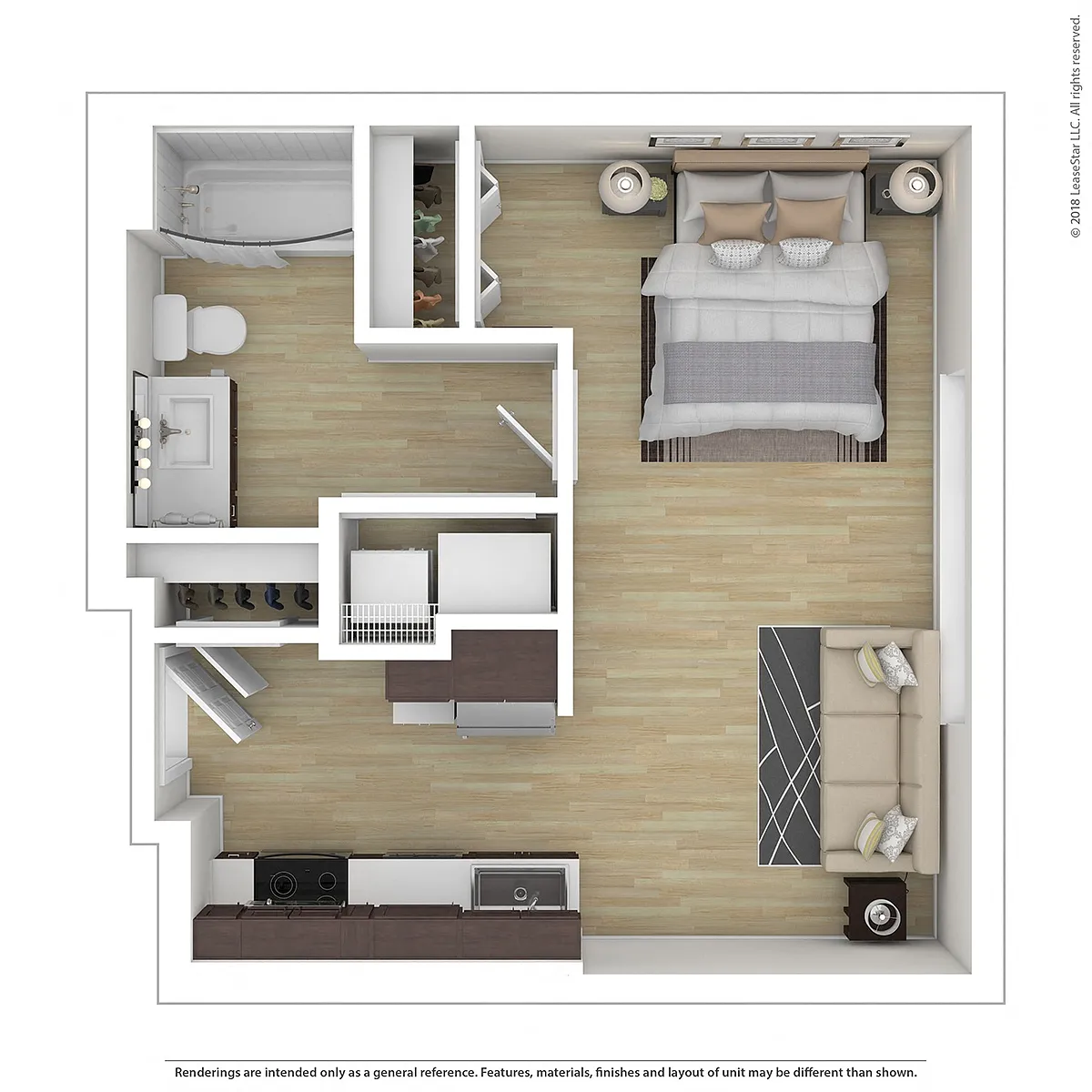 Floor plan Studio C