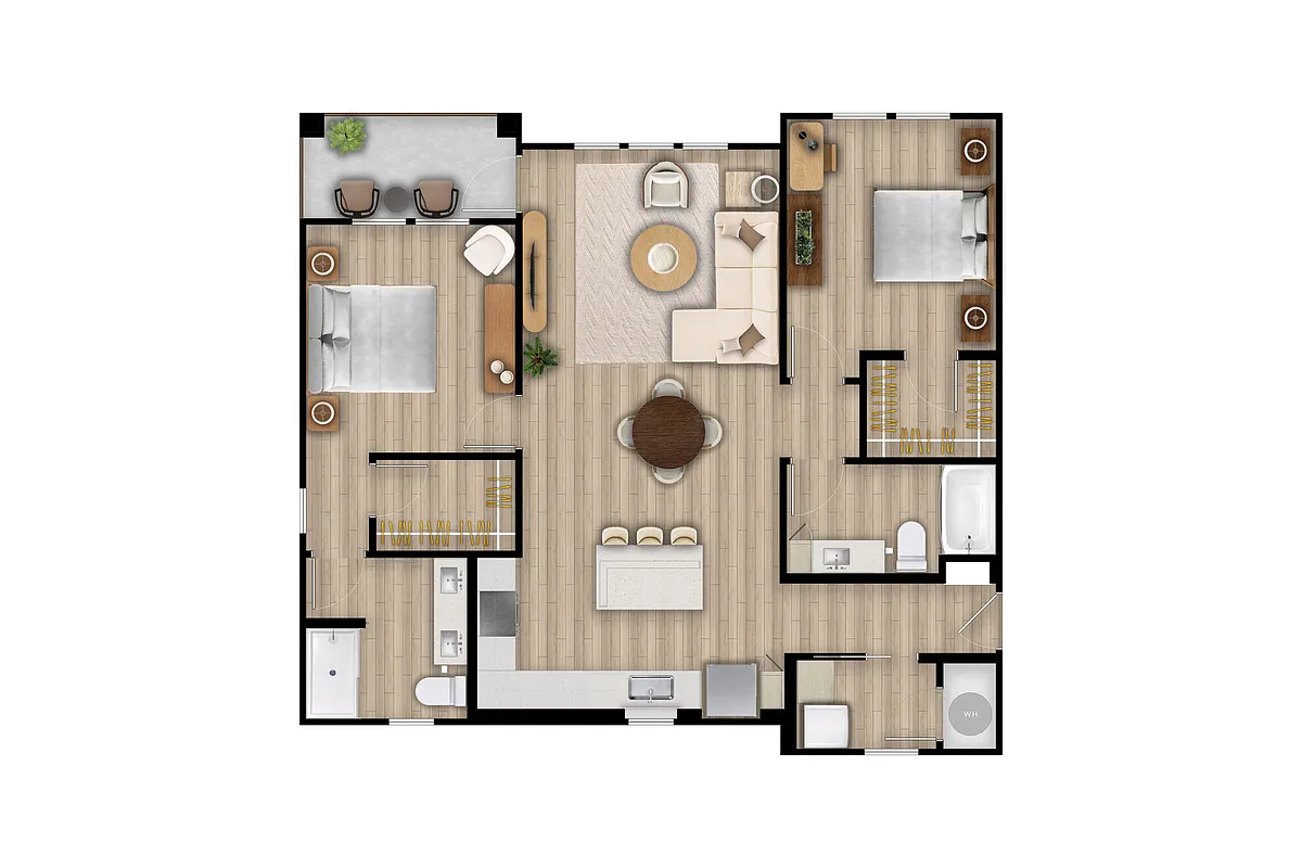 Floor plan B4