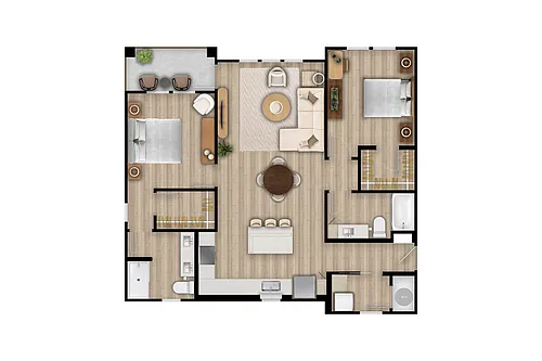 Floor plan B4