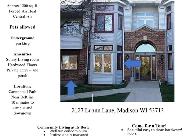 2127 Luann Ln APT 1, Madison, WI 53713