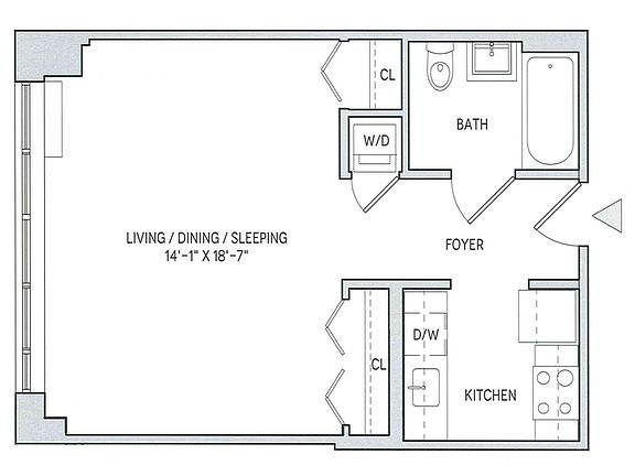 2nd image of 180 Myrtle Ave APT 3T