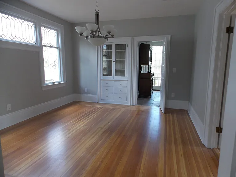 Dining Room with Built-In China Hutch